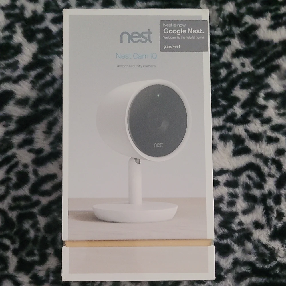 Nest Cam IQ Indoor Security Camera - White New In Box
